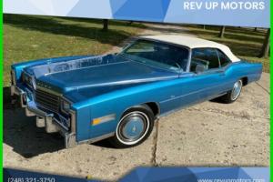 1978 Cadillac Eldorado Biarritz Convertible ONE Of NONE 100+ PICTURES and VIDEO Photo