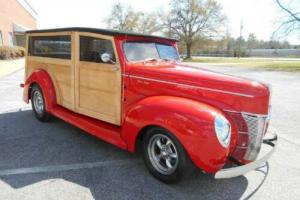 1940 Ford Deluxe Custom Built Woodie Wagon Photo