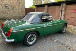 MGB Roadster in racing green MOT & Tax exempt Historic Vehicle Photo
