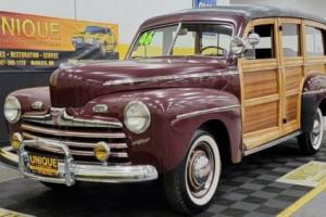 1946 Ford Super Deluxe Woody Wagon Photo