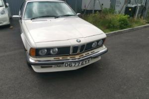 BMW E24 635csi Auto 01.08.1986 100 k miles for sale Photo