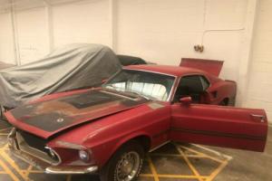 1969 FORD MUSTANG FASTBACK 428 COBRAJET MANUAL. Excellent Restoration Project. Photo
