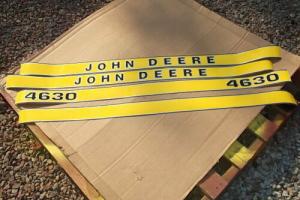 JOHN DEERE 4630 DECALS. HOOD ONLY. GREAT QUALITY SEE DETAILS Photo