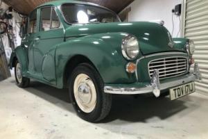 MORRIS MINOR 1970, 4 DOOR IN ALMOND GREEN, BEAUTIFUL CAR IN LOVELY CONDITION Photo