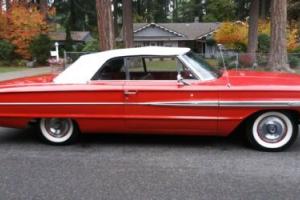 1964 Ford Galaxie 500 Convertible 390ci V8 AutoPower Steering & Brakes