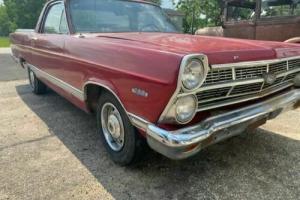 1967 FORD RANCHERO,C,CODE289 V8,AUTO,RED ON RED ,BENCH SEAT, BROCHURE CAR.. Photo
