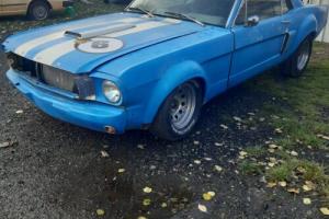 1966 ford Mustang racing car restoration project Photo