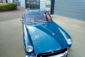 MGB GT. 1971. Teal Blue. Excellent Condition. 12 Months MOT. Drive and Enjoy. Photo
