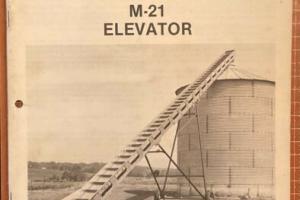 LITTLE GIANT M-21 Elevator Owners Operators Manual & Parts List ORIGINAL