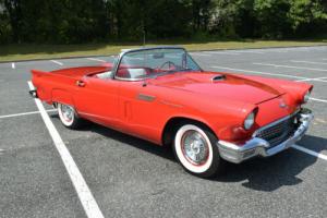 1957 Ford Thunderbird Torch Red Restored Photo
