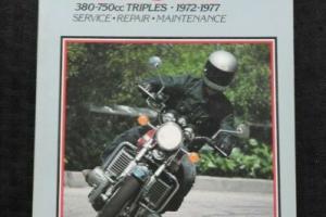 1972 1973 1974 1975 1976 1977 SUZUKI 380 550 750 TRIPL MOTORCYCLE SERVICE MANUAL Photo