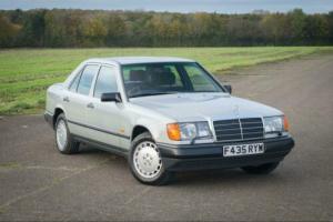 1989 Mercedes-Benz W124 300E - 40k Miles From New! Silver With Blue Velour Photo