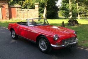 1965 Mgb Roadster Early Pull Handle Car Photo