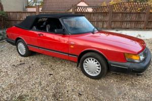 SAAB 900 CLASSIC CONVERTIBLE 16V ONLY 42K ON THE CLOCK Photo