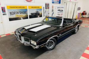 1971 Oldsmobile 442 - CONVERTIBLE - TRIPLE BLACK - NUMBERS MATCHING - Photo