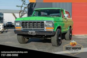1979 Ford Bronco Custom Recent Restoration