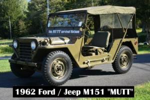 1962 Jeep Other Military Utility Truck Transport MUTT M151 Photo