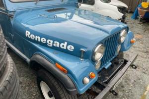 1981CJ7 Jeep 2500cc Petrol 4x4 Hard/Soft Top (Renagade) Long MOT Clean and Tidy Photo
