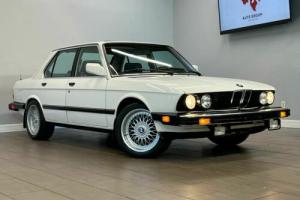 1987 BMW 5-Series 528e 4dr Sedan