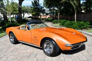 1971 Chevrolet Corvette Leather A/c Truly Amazing Matching Numbers