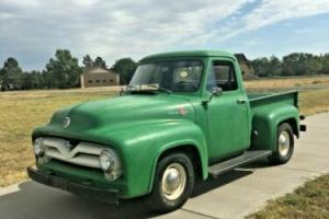 1955 Ford F-100 1955 FORD F100 SHORT BED PICKUP