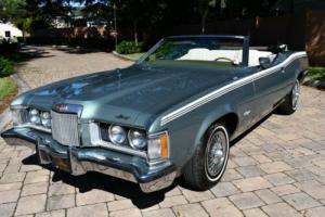1973 Mercury Cougar Convertible A/C Leather Buckets Console Photo