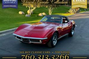 1968 Chevrolet Corvette Convertible Numbers Matching