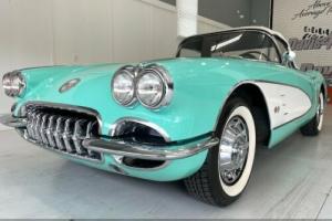 1959 Chevy Corvette Two Door Sports Car Restored Classic Convertible Photo