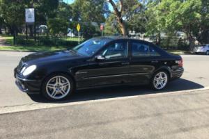 Iconic Mercedes Benz E55 2003.   8cyl  5.5L Supercharged