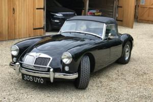 1958 MGA Roadster LHD One Owner - Unusual History Photo