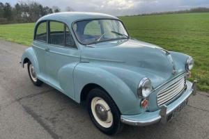 Morris Minor 1000, nicely restored and ready to use. Photo