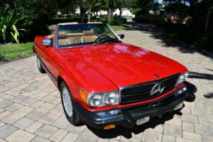 1987 Mercedes-Benz SL-Class Pristine Auto Hard & Soft Top 27,540  Actual Miles Photo