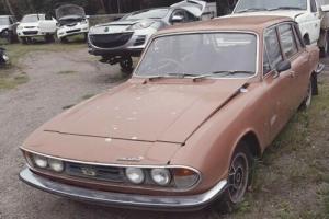 TRIUMPH 2500S AUTO 11/1977 PROJECT CAR IS RUSTY PROJECT CAR COMPLETE CAR AS IS