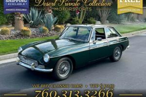 1967 MG GT Bristh Racing Green Coupe - Restored Photo