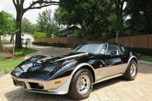 1978 Chevrolet Corvette 25th Anniversary Pace Car Edition L82 51 Miles with MSO