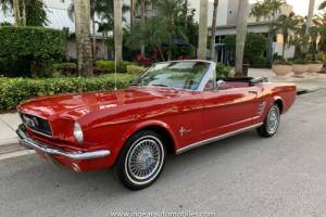 1966 Ford Mustang Red on Red! SEE Video!