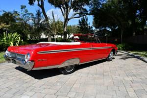 1962 Ford Galaxie Amazing Sunliner Restored Wow Sweet Photo