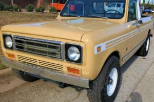 1976 International Harvester Scout Chrome Package