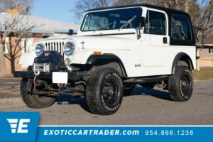 1983 Jeep CJ Suspension Lift Photo