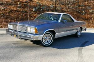 1981 Chevrolet El Camino