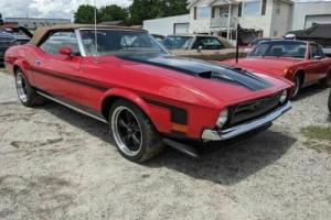 1971 Ford Mustang Convertible Mach I Tribute