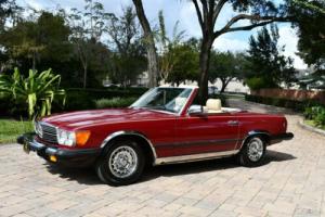 1985 Mercedes-Benz 300-Series 380 SL hard And Soft Top Books Records!! Photo