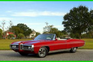 1969 Pontiac Bonneville 428 Cu In V8, Auto, Power Top, Air Conditioning!