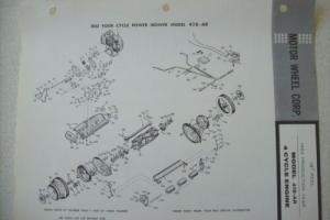 Original REO ~ Model 418-AR Four Cycle Power Mower 18