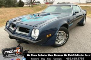 1974 Pontiac Trans Am SD 455, 5spd Tremec, AC PW PL RWD Tilt, Restored