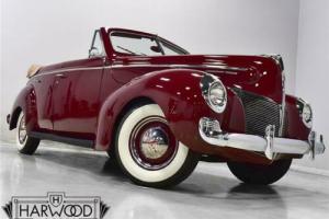 1940 Mercury Deluxe Eight Convertible