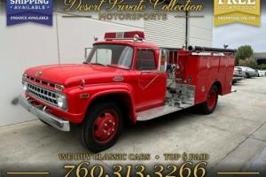 1965 Ford F600 Fire Truck Resored Photo