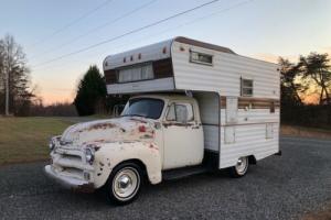 1955 Chevrolet 3100 *NO RESERVE* Patina Hotrod Ratrod Vintage Camper RV Photo