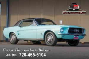 1967 Ford Mustang Coupe Frost Turquoise | 289 V8 | Automatic