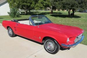1967 Ford Mustang Convertible - 289  -  AC -  FREE SHIPPING